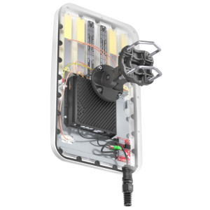 Taoglas THOR19 (Thunder) 8:1 Integrated Antenna for the Ericsson R1900 Router, IP67 rated, wall or pole mount
